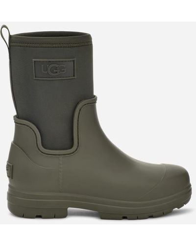 UGG ® Droplet Mid Fleece/neoprene/synthetic/textile/recycled Materials Rain Boots - Green