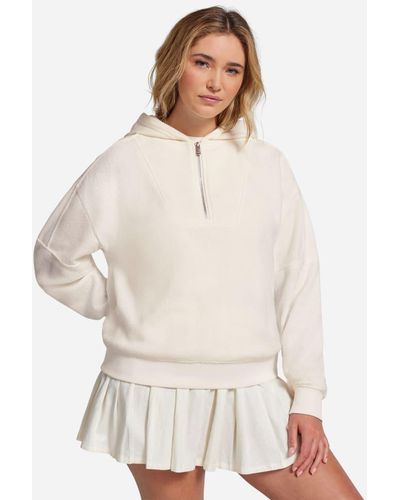 UGG ® Stephny Mixed Hoodie Cotton Blend/recycled Materials - White
