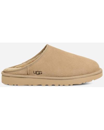 UGG Classic Slip-On pour in Brown, Taille 43, Cuir - Noir
