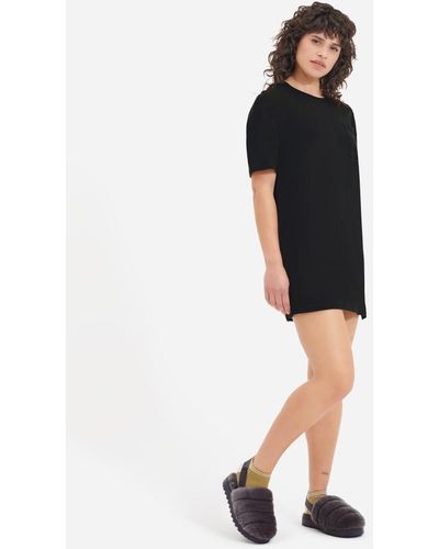 UGG ® Delcine Tee Shirt Nightdress - Black