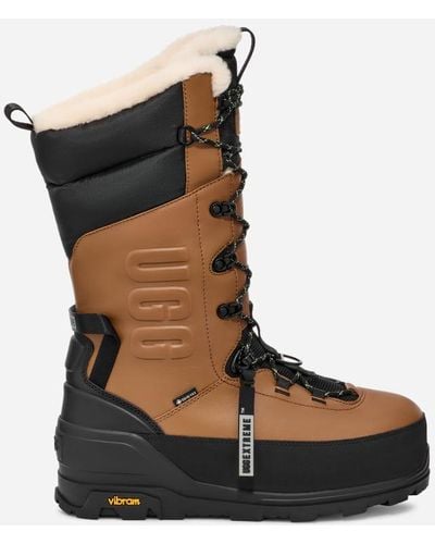 UGG ® Shasta Boot Tall Leather/waterproof Cold Weather Boots - Black