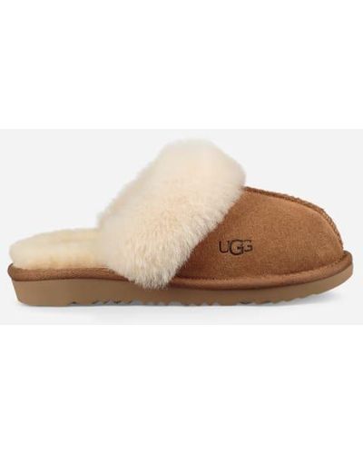 UGG ® Toddlers' Cozy Ii Sheepskin Slippers - Black