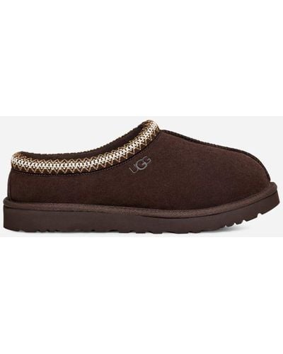 UGG ® Tasman Slipper Sheepskin Clogs|slippers - Brown