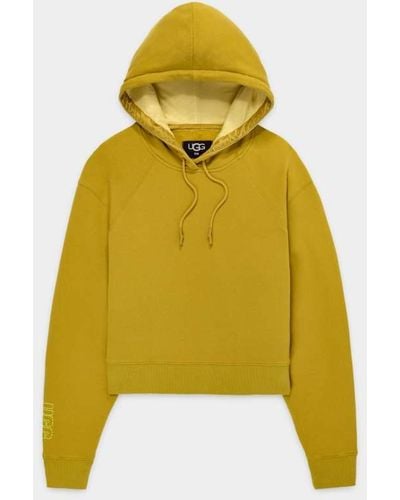UGG Women's Mallory Cropped Hoodie Mallory Cropped Hoodie - Yellow