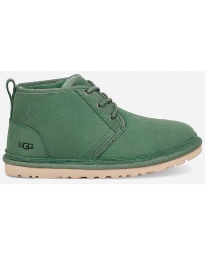 UGG ® Neumel Leather Shoes Chukka Boots - Green