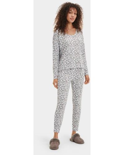UGG Birgit Print Pyjama Set - Grey