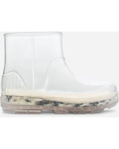 UGG ® Drizlita Clear Sheepskin Rain Boots - White