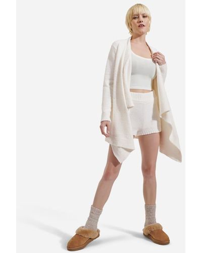 UGG ® Phoebe Wrap Ii Cozy Knit Cardigans - Natural