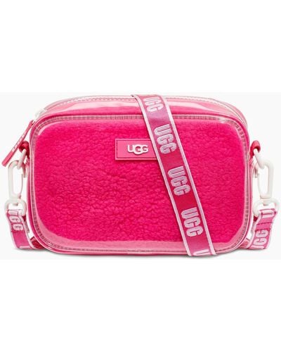 UGG Janey II Clear Sheepskin Handtasche - Pink