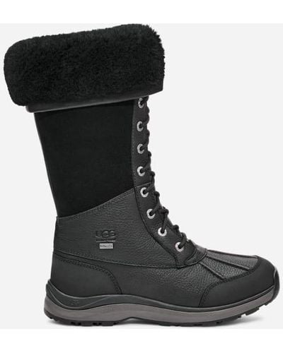 UGG ® Adirondack Iii Tall Boot Nubuck Cold Weather Boots - Black