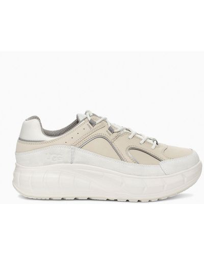 UGG Westsider Low Weather Leather Trainers - White