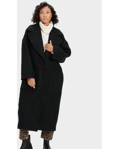 UGG Hattie Long Oversized Coat - Black