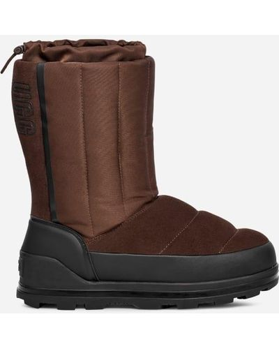 UGG ® Classic Klamath Short Suede/waterproof Classic Boots - Brown