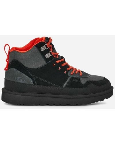 UGG ® Highland Hi Heritage Suede Sneakers - Black