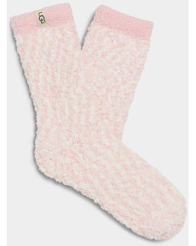 UGG ® Cozy Chenille Sock Sheepskin Socks - Pink