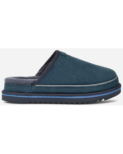 UGG ® Scuff Cali Wave Sheepskin Shoes - Blue