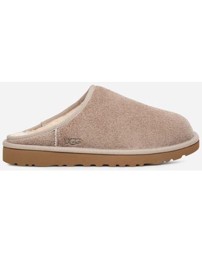 UGG ® Classic Shaggy Suede Slip-on - Black