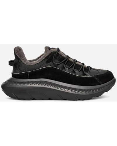 UGG ® Ca805 V2 Remix Heritage Canvas/nubuck/suede Sneakers - Black