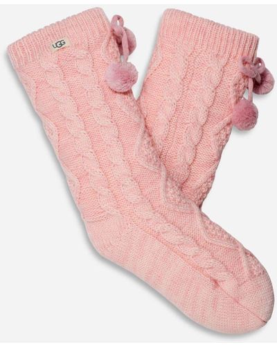 UGG ® Giftable Boxed Pom Pom Sock - Pink