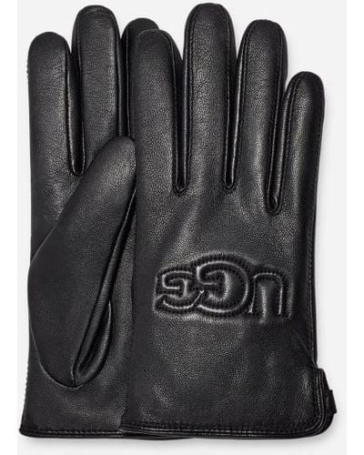 UGG ® Kurze Handschuhe mit Logo - Schwarz