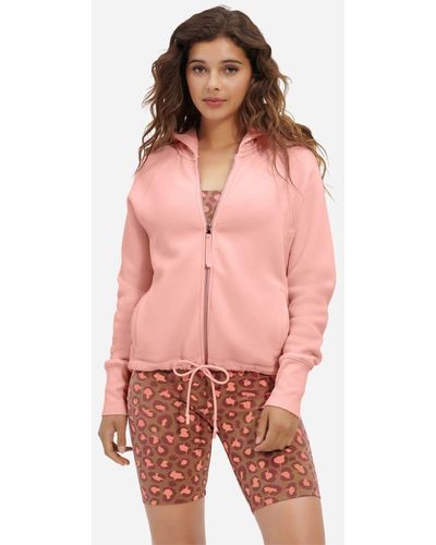 UGG ® Oaklynn-hoodie Met Doorlopende Rits - Roze