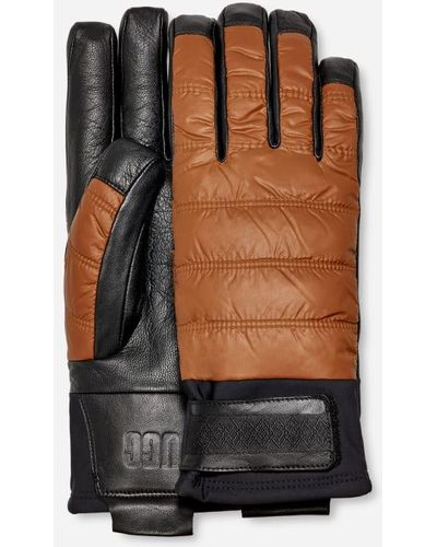 UGG ® Aw Tasman Strap Glove Recycled Materials/water Resistant Gloves - Black