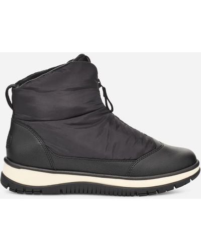 UGG ® Lakesider Zip Ankle Boot Synthetic Cold Weather Boots - Black
