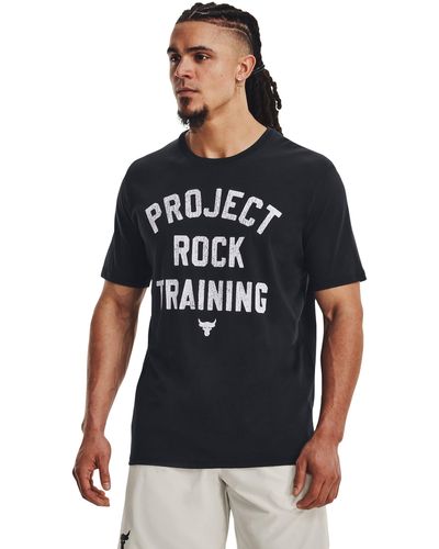 Under Armour Camiseta de manga corta project rock training - Negro