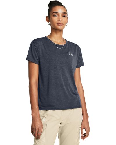 Under Armour Launch Trail Short Sleeve - Blue