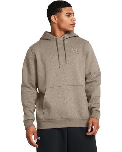 Under Armour Icon Fleece Hoodie - Natural