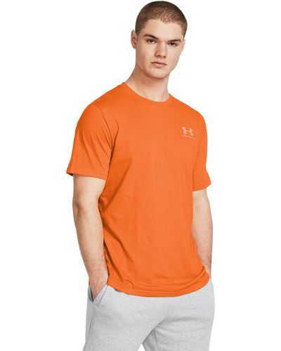 Under Armour Sportstyle Left Chest Short Sleeve T-shirt - Red