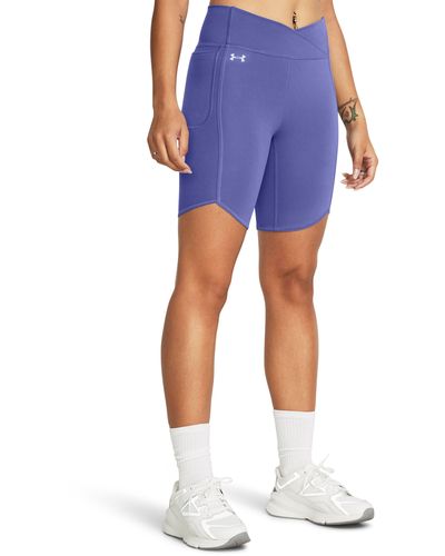 Under Armour Motion Crossover Bike Shorts - Blue