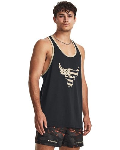 Under Armour Project Rock Veterans Day Tank - Black