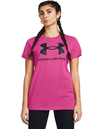 Under Armour Rival Logo Short Sleeve - Red