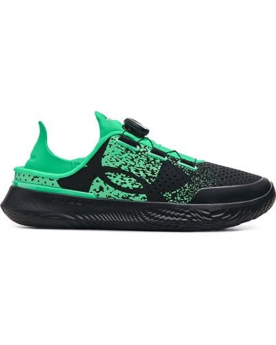 Under Armour Grade School Ua Slipspeed Printed Training Shoes - Green