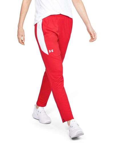 Under Armour Ua Rival Knit Pants - Red