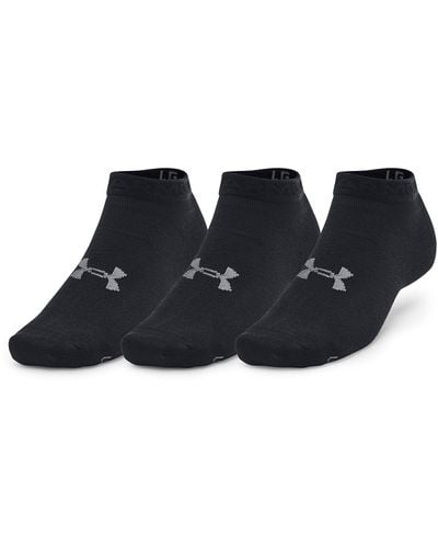 Under Armour Essential 3-pack Low Socks - Blue