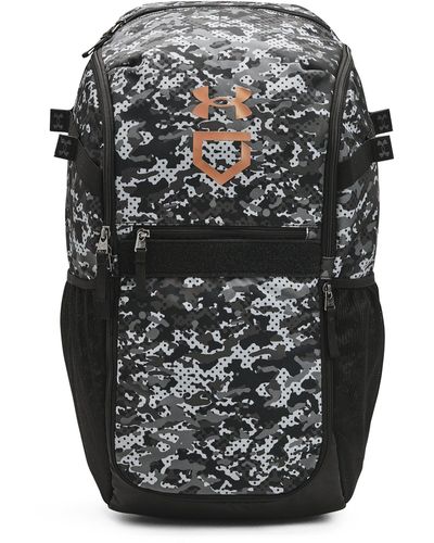 Under Armour Ua Utility Baseball Print Backpack - Black