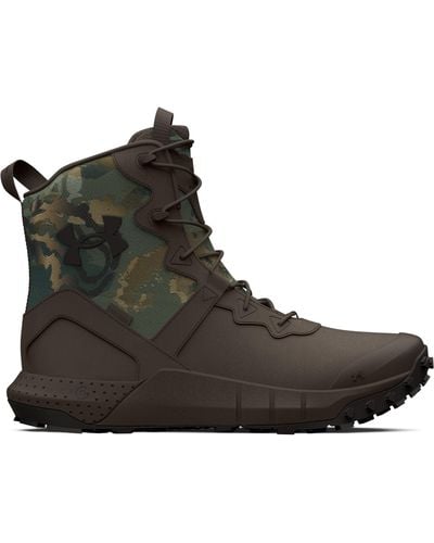 Under Armour Speed Freek 7in Waterproof Black Tactical Boots