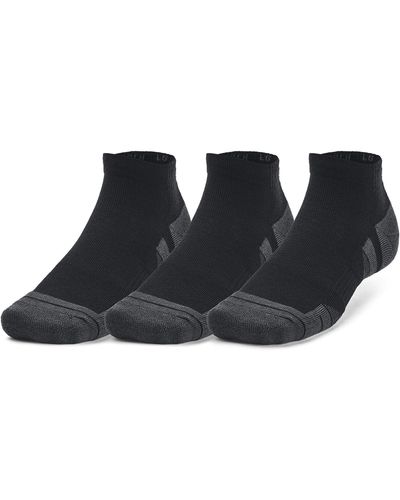 Under Armour Performance Tech 3-pack Low Cut Socks - Black