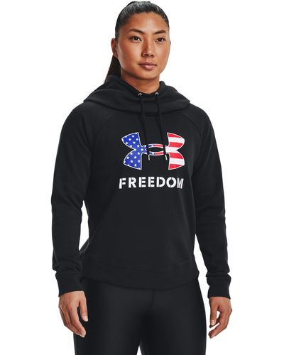Under Armour Ua Freedom Logo Fav Hoodie - Black