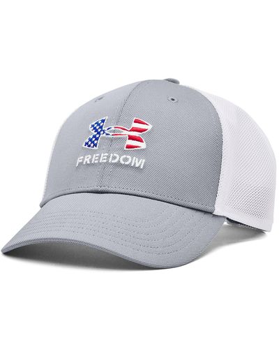 Under Armour Ua Freedom Trucker Hat - Gray
