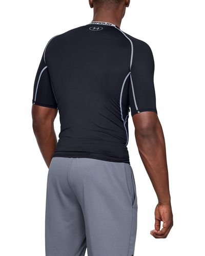 Under Armour Men's Ua Heatgear® Armor Short Sleeve Compression Shirt - Black