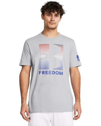Under Armour Freedom Usa T-shirt in White for Men
