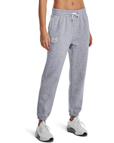 Under Armour Pantalon de jogging essential fleece - Bleu