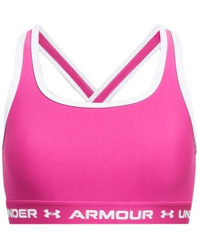 Under Armour Mädchen crossback sport-bh - Pink