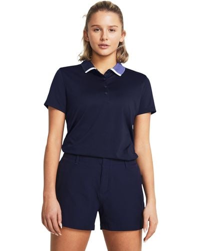 Under Armour Playoff Pitch Polo - Blue
