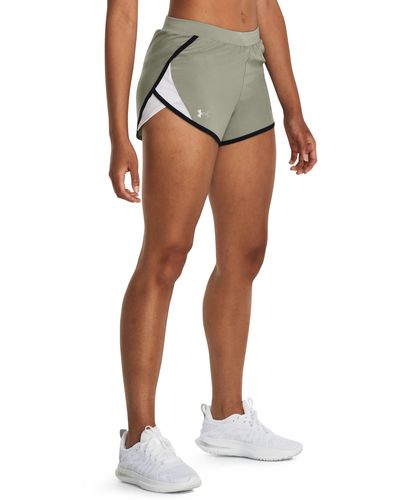 Under Armour Damesshorts Fly-by 2.0 - Groen