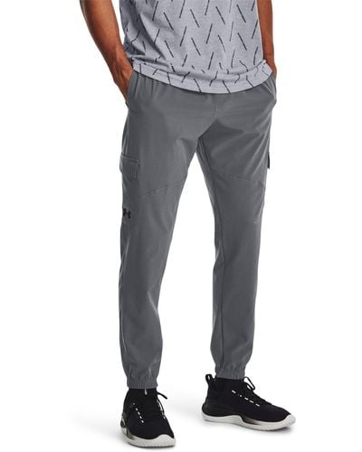 Under Armour Stretch Woven Cargo Trousers - Grey