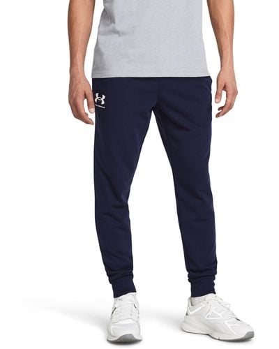 Under Armour Jogger rival terry - Blu